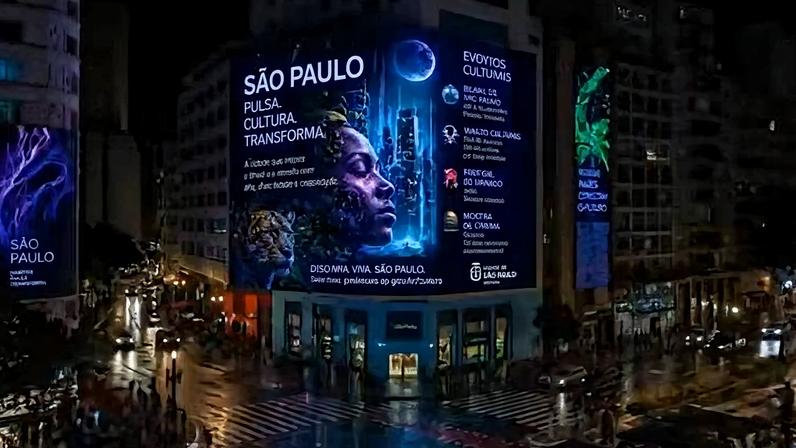 Relógio Nichile, na praça Antonio Prado, deverá ser restaurado pela empresa que instalar paineis de led no centro de São Paulo - Rubens Cavallari / Folhapress