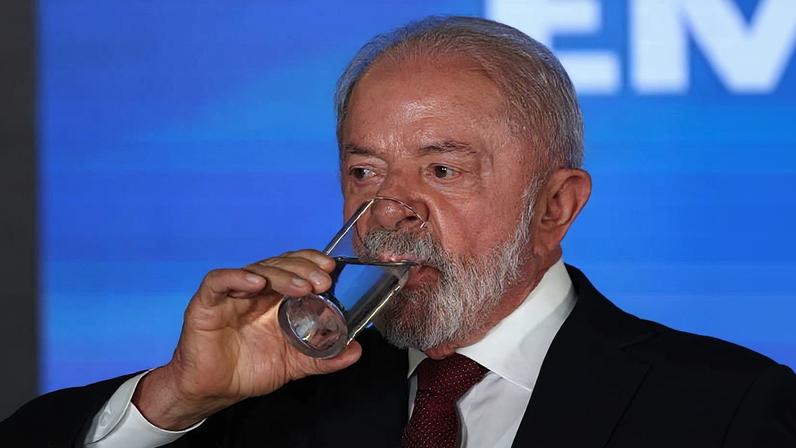 O presidente Luiz Inácio Lula da Silva durante inauguração de centro de ensino da USP, em São Paulo
