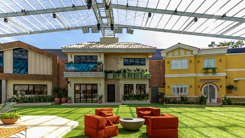 Área externa da Casa do Patrão, novo reality da Record e Disney+