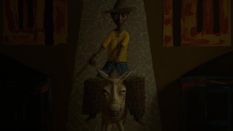 Obra de Dalton Paula, em cartaz no Inhotim, em Minas Gerais