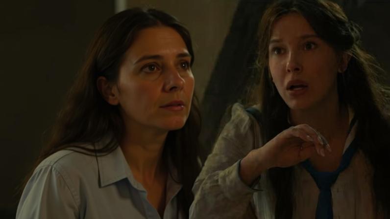 A atriz Millie Bobby Brown em imagens de divulgação de Enola Holmes 3 — Foto: Divulgação