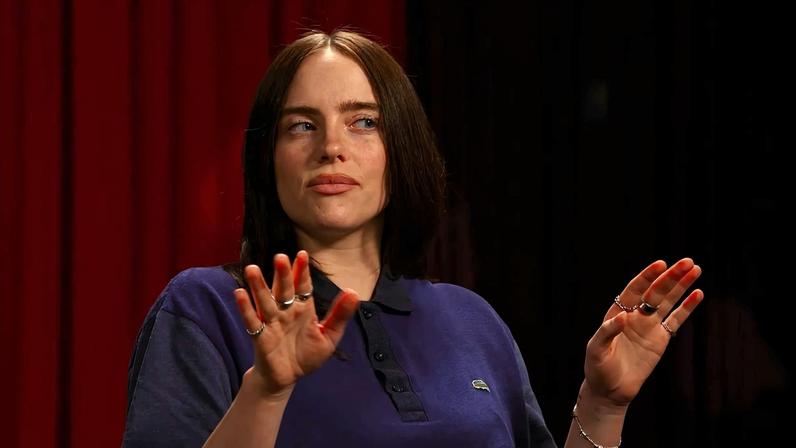Billie Eilish se choca com atitude de entrevistadora