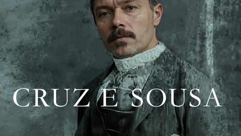Capa do livro " Cruz e Souza: Poesia Reunida", apresentado por Marcelo Ariel e com prefácio de Ronald Augusto, que organiza a obra do poeta catarinense