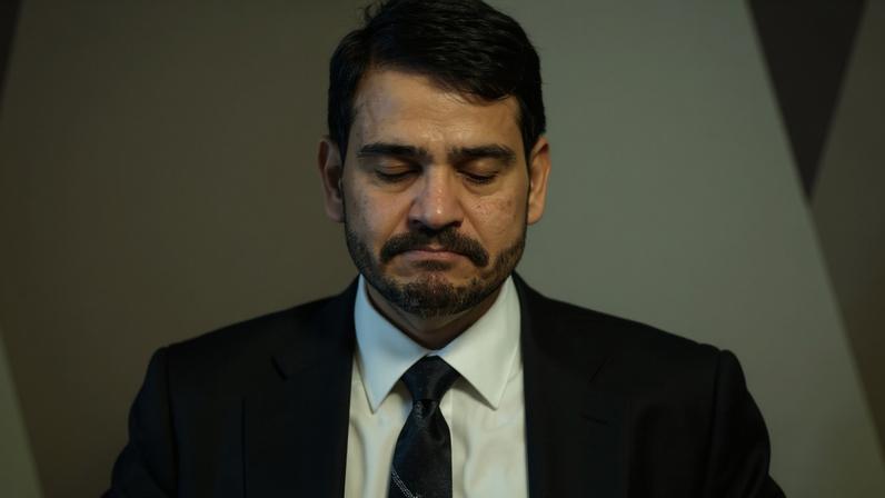O advogado-geral da União, Jorge Messias, durante sabatina na CCJ (Comissão de Constituição e Justiça) do Senado Federal.