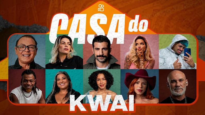 Elenco da Casa do Kwai, reality de confinamento do app de vídeos verticais