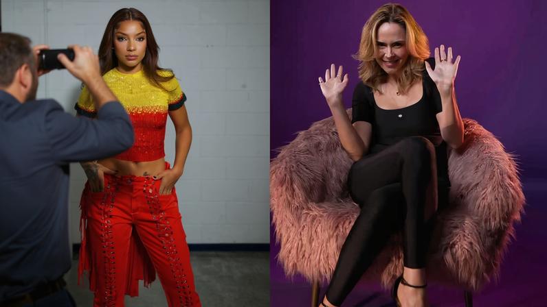 A cantora Ludmilla e a vencedora do BBB 26 Ana Paula Renault