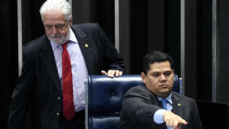 Este é Davi Alcolumbre, presidente do Senado