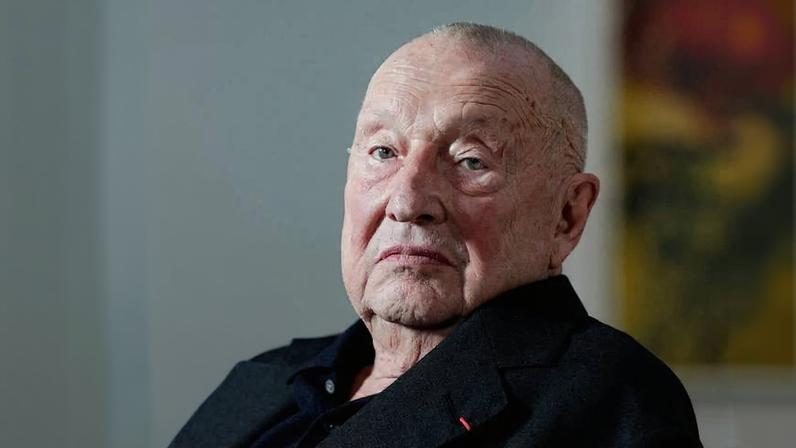 O artista alemão Georg Baselitz