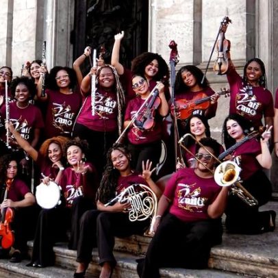 Orquestra de estudantes da rede pública do Rio se apresenta no Vaticano com Flor Gil