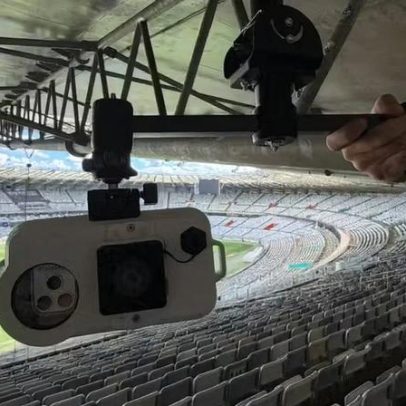 Mineirão instala equipamentos para impedimento semiautomático