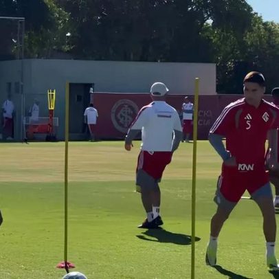 Internacional inicia preparação para enfrentar o Fluminense