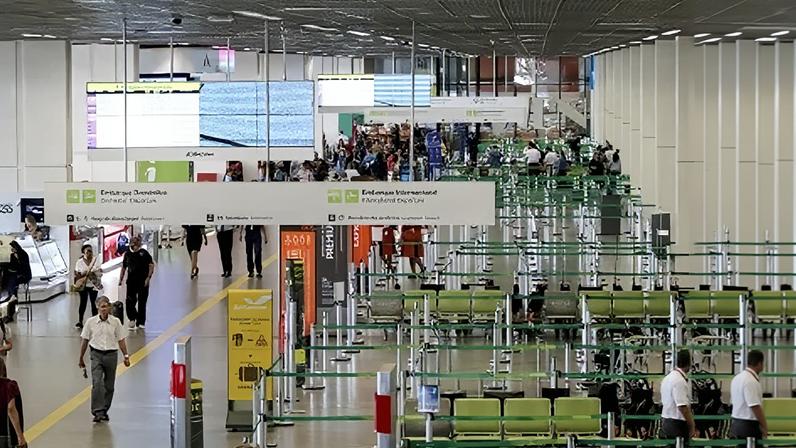 Movimentação no Aeroporto Internacional de Brasília