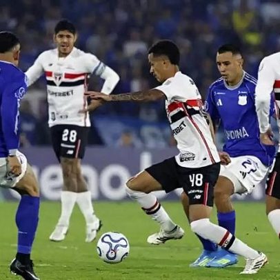 São Paulo, com reservas, empata com Millonarios e segue líder da Sul-Americana