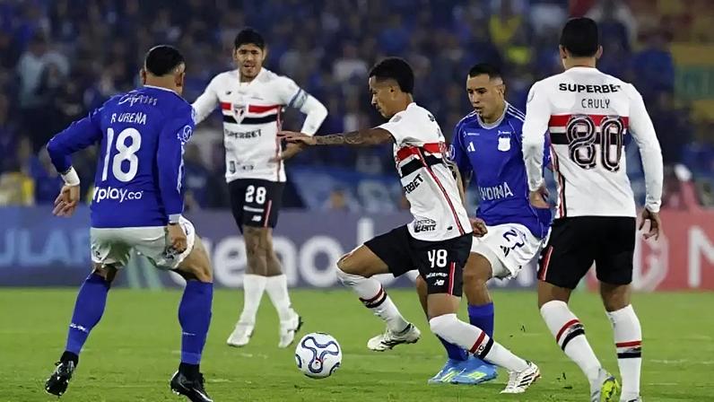 São Paulo empata com Millonarios pela Sul-Americana –