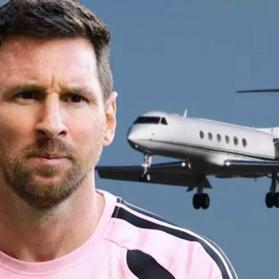 Jato particular de Messi US$15 milhões, cama, cozinha e alcance de 14 mil km