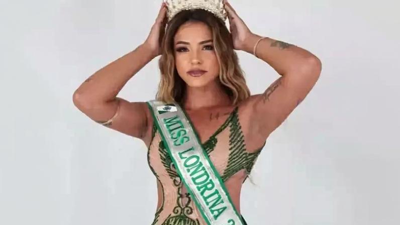 A miss Maiara Cristina de Lima Fiel, de 31 anos, morreu após sofrer um infarto fulminante