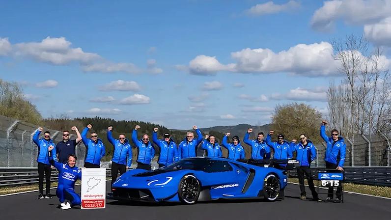 Ford GT Mk IV é o terceiro carro mais rápido da história de Nürburgring e o primeiro norte-americano