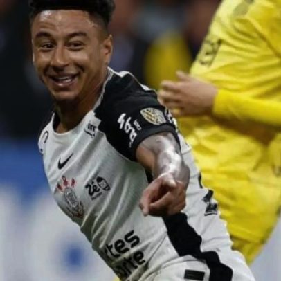 Lingard celebra primeiro gol na Arena e nova fase do Corinthians