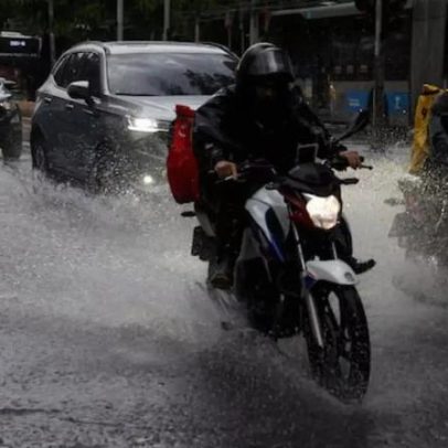 Frente fria avança pelo Sul com chuva intensa e queda de temperatura