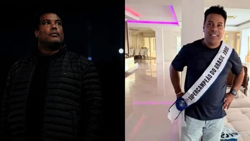 Irmão de Ronaldinho Gaúcho, Roberto Assis, hoje com 55 anos, emagreceu 20 kg com treinos e dieta; antes e depois do ex-jogador é impressionante.