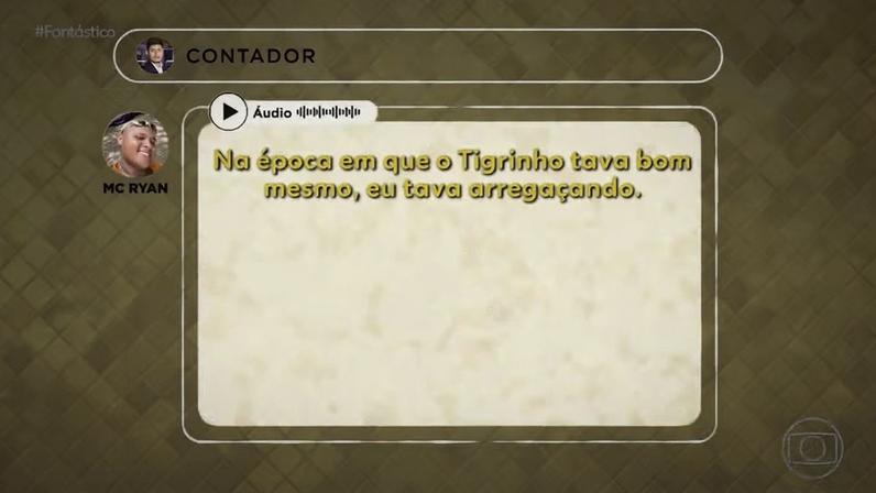 Operação da PF mira MC Ryan e MC Poze do Rodo em investigação sobre esquema bilionário de lavagem de dinheiro — Foto: Reprodução/Fantástico