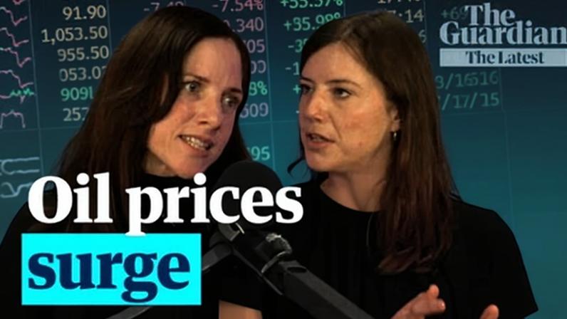 Oil and gas prices have jumped again as shipping through the strait of Hormuz came to a virtual standstill after Iran closed the waterway over the US blockade and Donald Trump announced an Iranian cargo ship had been seized trying to get past. Lucy Hough speaks to the Guardian’s energy correspondent Jillian Ambrose