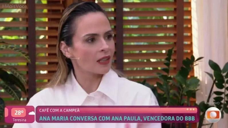 Campeã do BBB 26, Ana Paula Renault comentou sobre tretas, flertes e estratégia em participação no 'Mais Você'