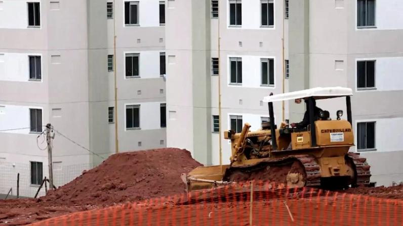 Apartamentos que estão sendo construídos pelo programa Minha Casa, Minha Vida em Teresópolis