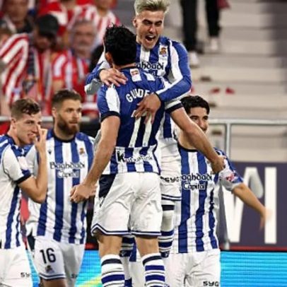 Real Sociedad vence Atlético de Madrid nos pênaltis e conquista Copa do Rei