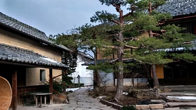 Área residencial em Nagano, província do Japão atingida por terremoto de magnitude 5 hoje.