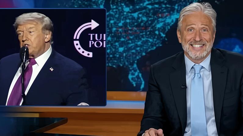 Jon Stewart consoled Donald Trump: ‘Hey, don’t be depressed, sir. Trump won’t be president forever!’