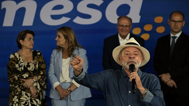 Lula bateu o martelo sobre o novo Desenrola, na terça-feira (28/4), após reunião ministros envolvidos na elaboração da proposta - (crédito: Carlos Vieira CB/DA Press)