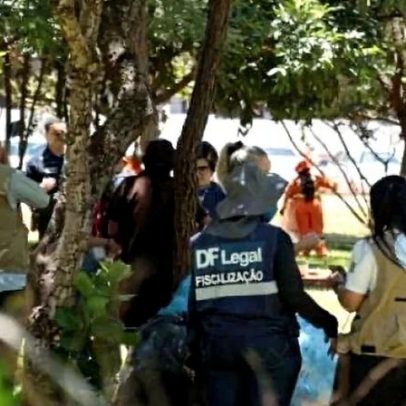 GDF realiza operação de acolhimento em Águas Claras nesta quinta