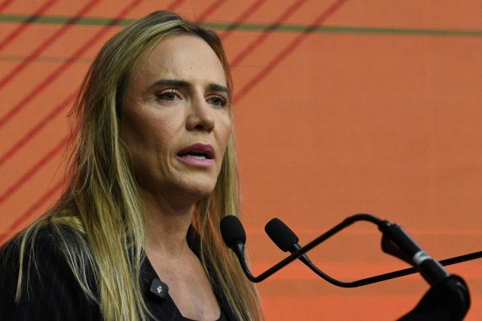 Celina Leão afirmou que quer retomar a essência do BRB como instrumento de desenvolvimento social e econômico do Distrito Federal - (crédito: Marcelo Ferreira/CB/D.A Press)