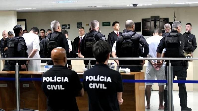 Chacina: leitura da sentença da maior chacina do DF começa sob forte comoção - (crédito: Ed Alves/CB/D.A Press)