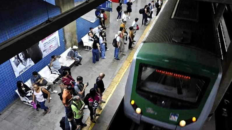 Relatório de administração do modal mostra que houve 60 interrupções no funcionamento em 2025. A meta era reduzir para 42 - (crédito: Minervino Junior/CB/D.A Press)