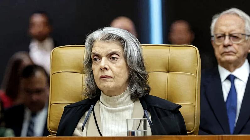 Cármen acompanhou o relator para condenar o deputado cassado - (crédito: Rosinei Coutinho/STF)