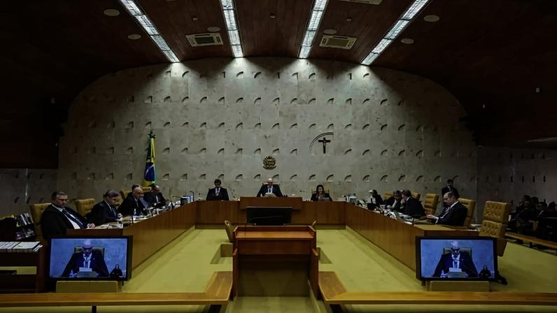 O plenário do Supremo Tribunal Federal (STF) - (crédito: Rosinei Coutinho/STF)