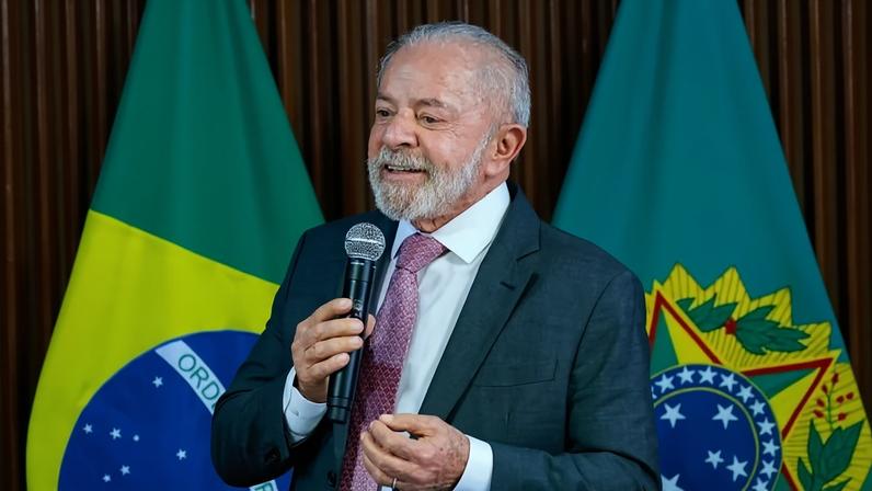 Presidente celebrou a nomeação de 1000 novos concursados para a PF - (crédito: Ricardo Stuckert/PR)