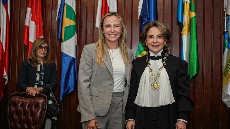 A cerimônia também foi transmitida ao vivo - (crédito: Luh Fiuza/ Agência Brasília/Divulgação)