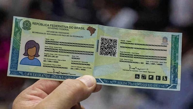 A nova Carteira de Identidade Nacional adota o CPF como identificador único em todo o território nacional, substituindo o antigo RG - (crédito: Divulgação)