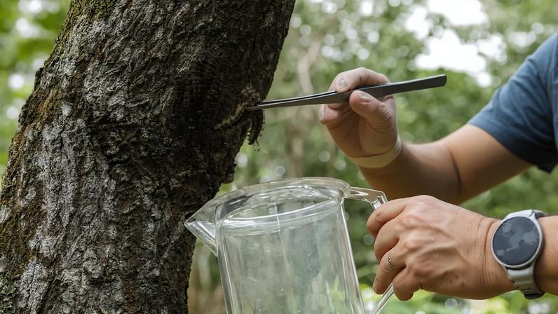 A espécie comumente é encontrada em vegetações, especialmente em árvores - (crédito: Jhonatan Cantarelle/Agência Saúde DF)
