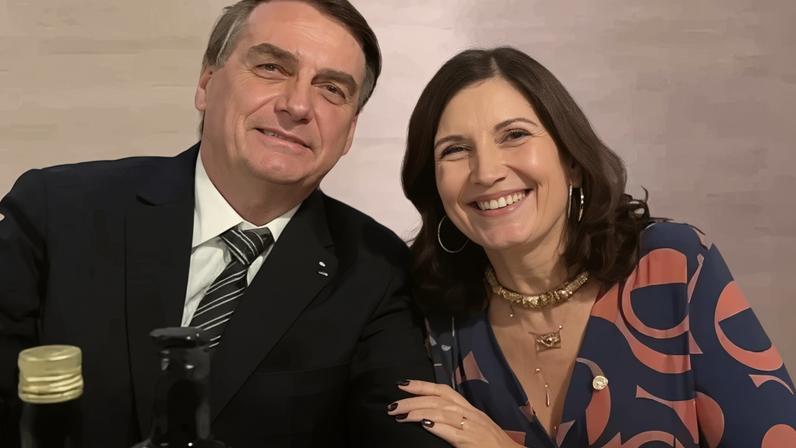 A deputada federal Bia Kicis (PL-DF) compartilhou vídeo publicado pela vereadora Marina Braga (PL-SP), que mostra exibição de 'A Colisão dos Destinos' - (crédito: Redes Sociais/Reprodução)