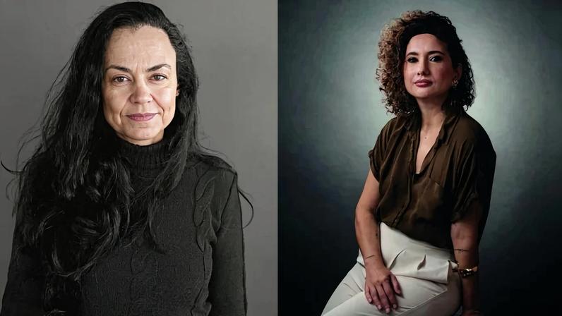 Paulliny Tort (E) e Fabiane Guimarães (D) - (crédito: Divulgação/Renato Parada Divulgação/Cícero Bezerra)