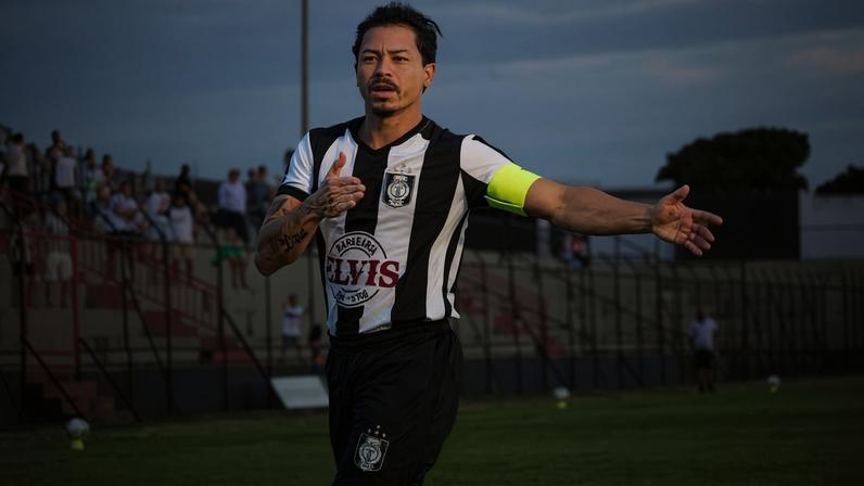 O meia Cleyton marcou o primeiro gol do Ceilândia na Série D 2026 - (crédito: Lucas Alarcão)