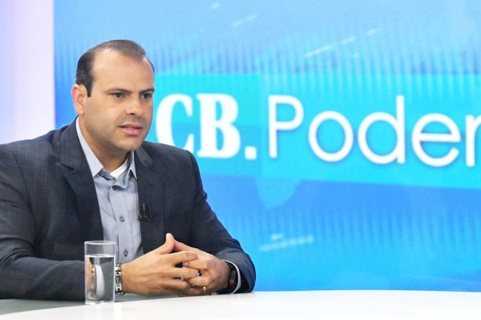 Renato Junqueira, secretario de Esportes do DF, foi o entrevistado do CB.Poder desta segunda-feira (20/04) - (crédito: Ed Alves CB/DA Press)