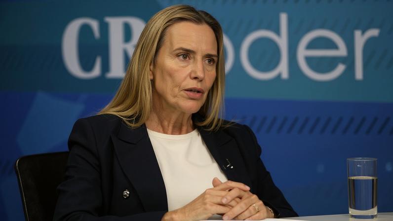 Além das questões relacionadas à disputa eleitora deste ano, Celina deu um breve balanço da gestão do governo local até o momento - (crédito: Carlos Vieira/CB/D.A Press)