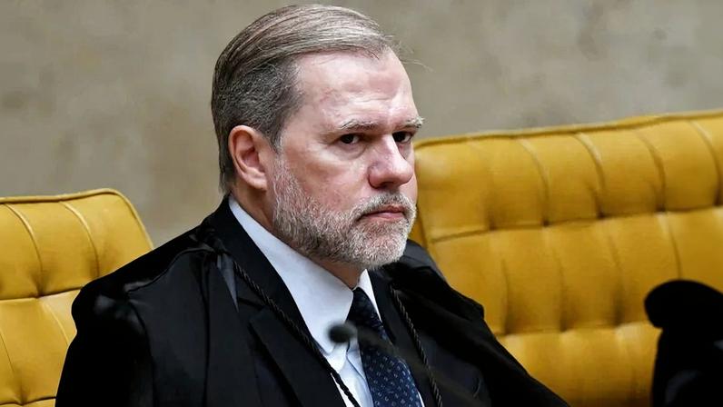 A expectativa é que Toffoli repita o movimento de se declarar suspeito para julgar qualquer coisa referente ao caso Master. - (crédito: Ed Alves CB/DA Press)