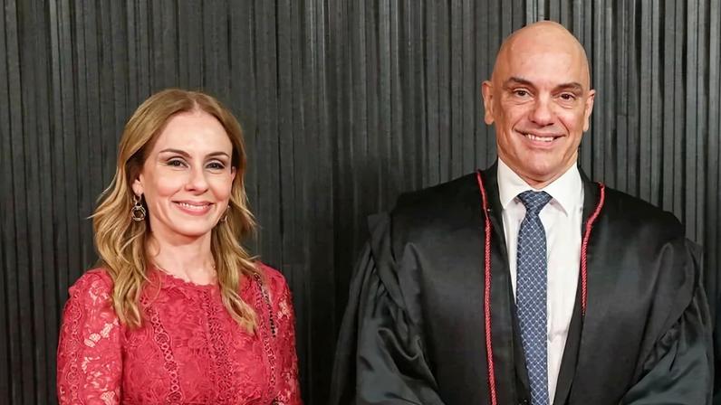 Aumento de 500% nas ações do escritório da esposa de Moraes no STF