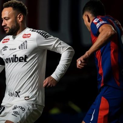 Neymar é titular, Santos empata com San Lorenzo na Argentina